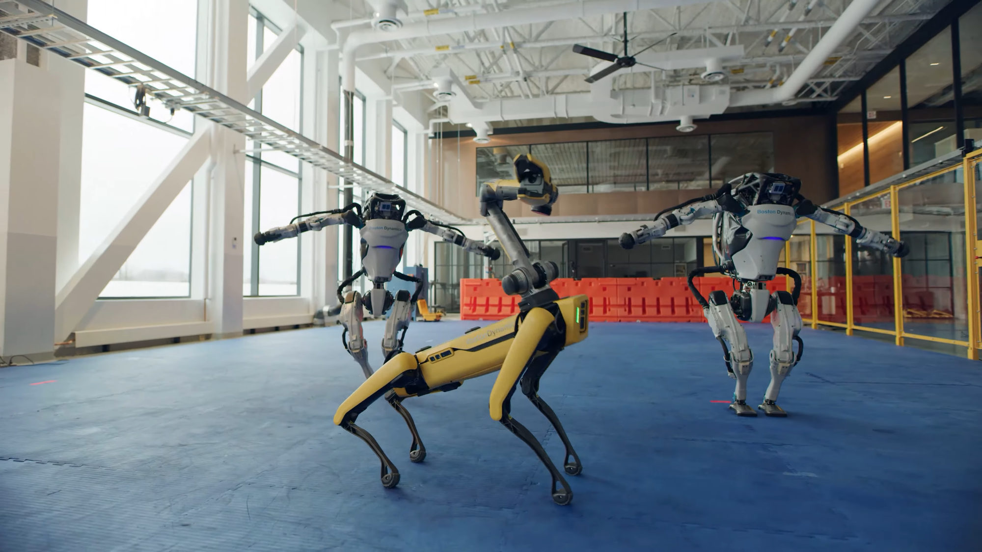 Robots danseurs Boston Dynamics