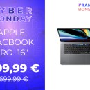 Economiser 15 % sur un MacBook Pro 16 » durant le Cyber Monday