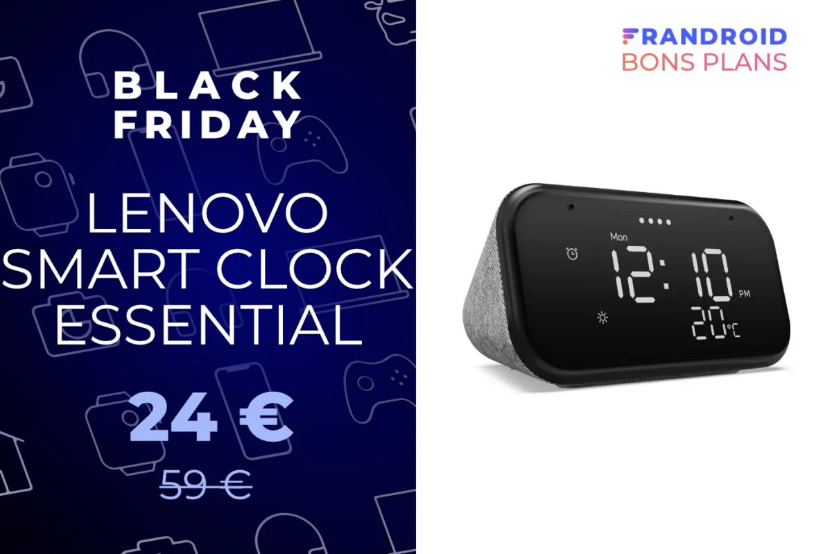 lenovo smart clock essential black friday