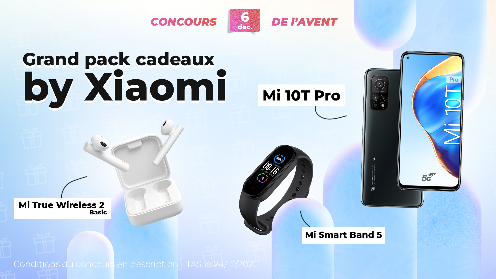 Lot Xiaomi Jour 6 calendrier de l'Avent