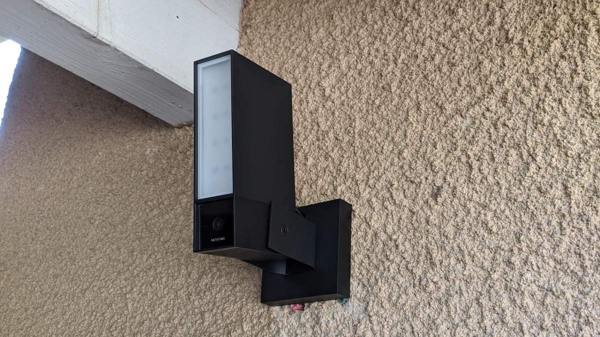 Caméra surveillance extérieure Netatmo