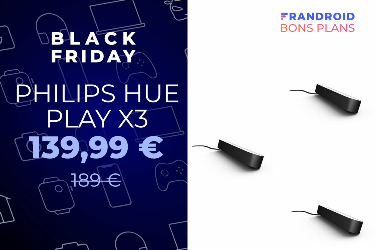 Philips Hue Play Black Friday 2020 Frandroid