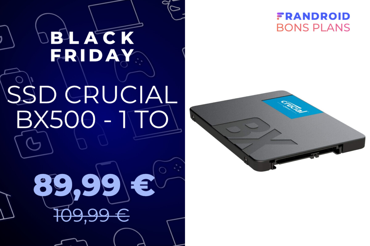 ssd crucial bx500 1 To black friday
