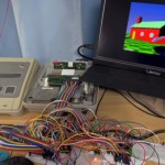 Une Super NES configurée pour supporter le ray tracing // Source : Capture YouTube / Shironeko Labs
