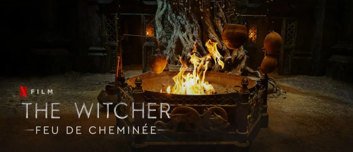 The Witcher Feu De Cheminée sur Netflix