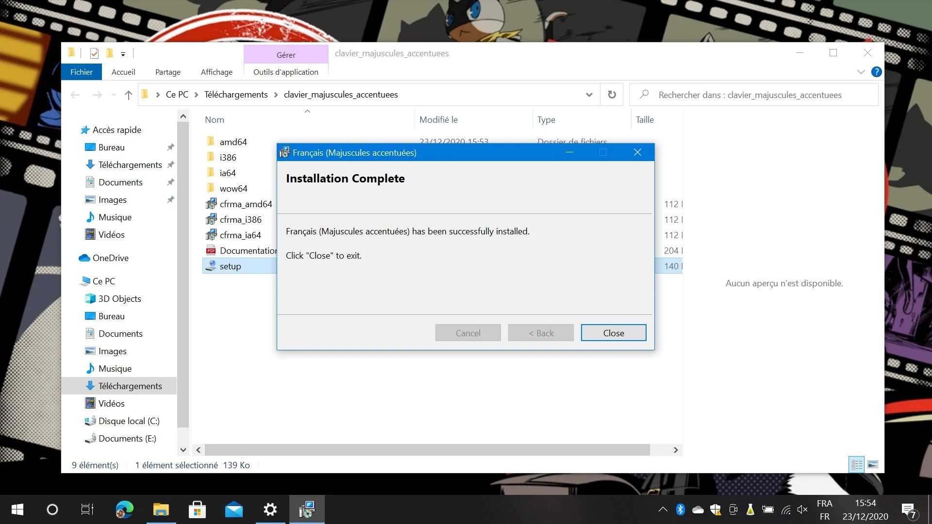 Windows 10 installer clavier alternatif (2)