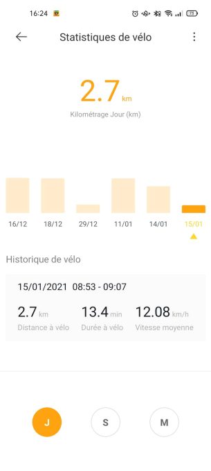 Application Xiaomi Fold Bike
