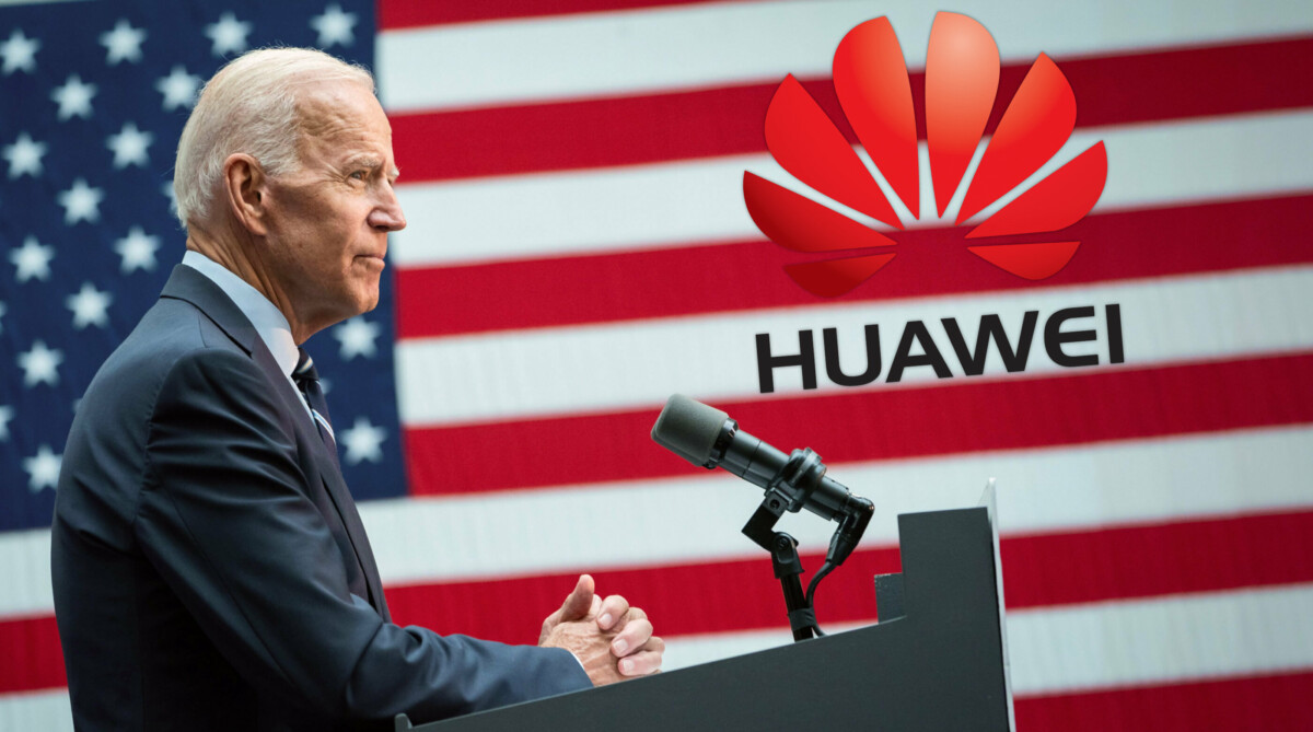Joe Biden et Huawei