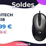 Pendant les soldes, la souris gaming Logitech MX518 chute à 20 euros