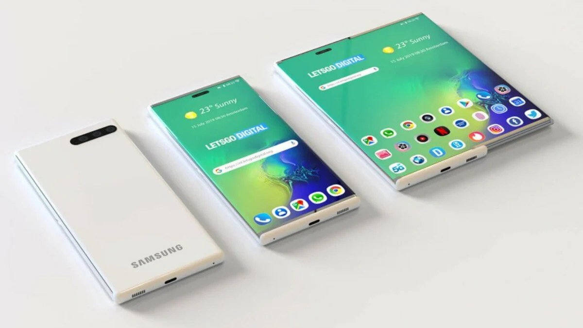 samsung écran enroulable