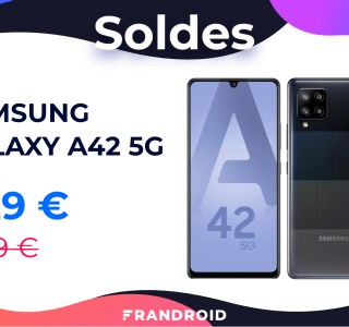 Le récent Samsung Galaxy A42 5G est déjà moins cher grâce à ce code promo spécial soldes