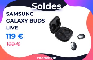 Amazon propose une réduction de 80 € sur les Samsung Galaxy Buds Live