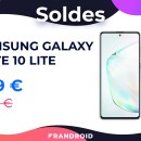 Samsung Galaxy Note 10 Lite : le smartphone avec stylet le moins cher des soldes