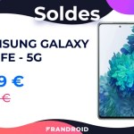 La version 5G du Samsung Galaxy S20 FE chute sous les 500 € lors des soldes
