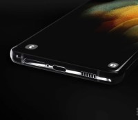 Le port USB-C du Samsung Galaxy S21 Ultra // Source : Arnaud Gelineau - Frandroid