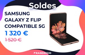 La version 5G du Samsung Galaxy Z Flip est à prix réduit pour les soldes