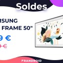 Samsung The Frame 50″ : ce TV QLED 4K en forme de tableau est à -30 %