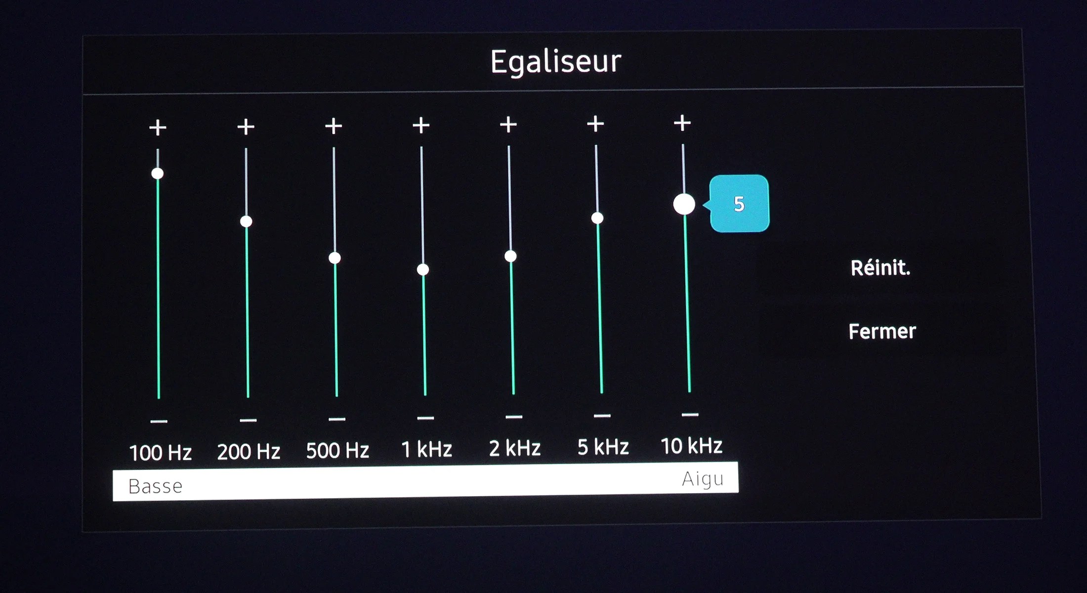 L'égaliseur du LSP7