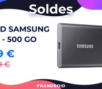 ssd samsung T7 500 Go soldes 2021