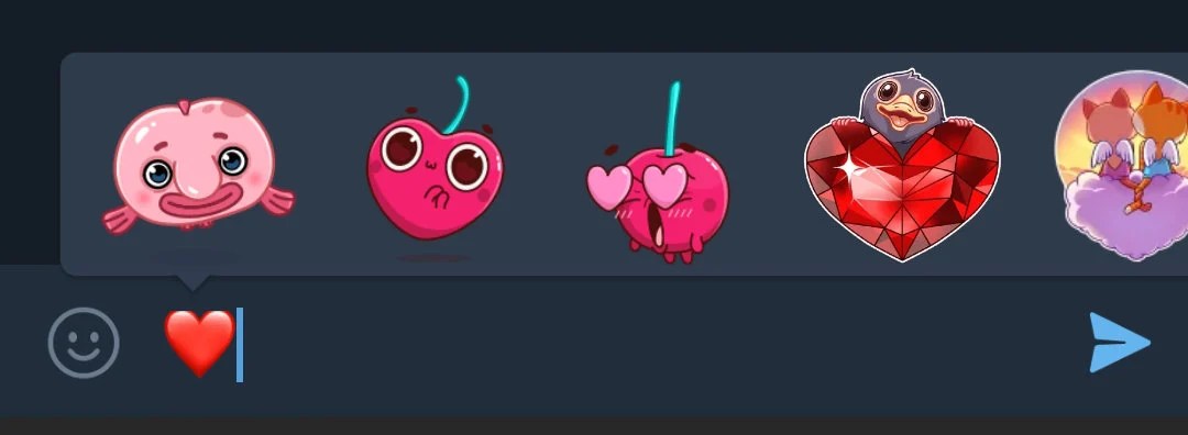 Stickers de Telegram