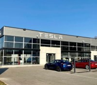 Le nouveau centre de Chambéry // Source : Tesla via Les Echos