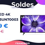 Ce téléviseur LED 4K/HDR10 de LG n’est qu’à 329 euros pour les soldes