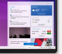 Windows 10 Widget barre des taches news et météo