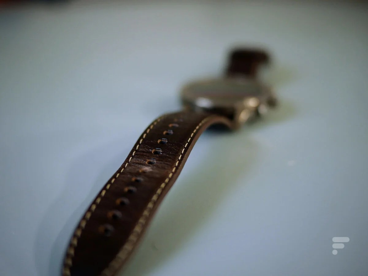 Le bracelet en cuir de la Zepp Z