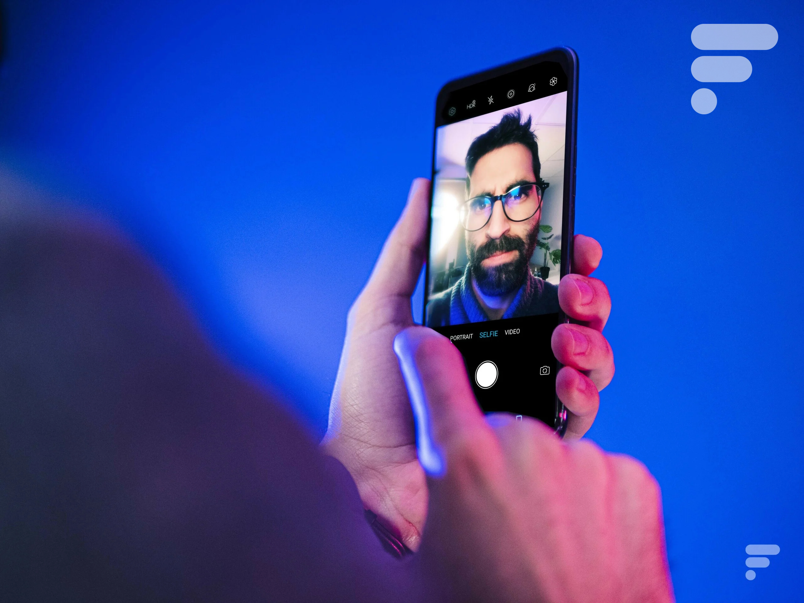 Face avant du ZTE Axon 20 5G