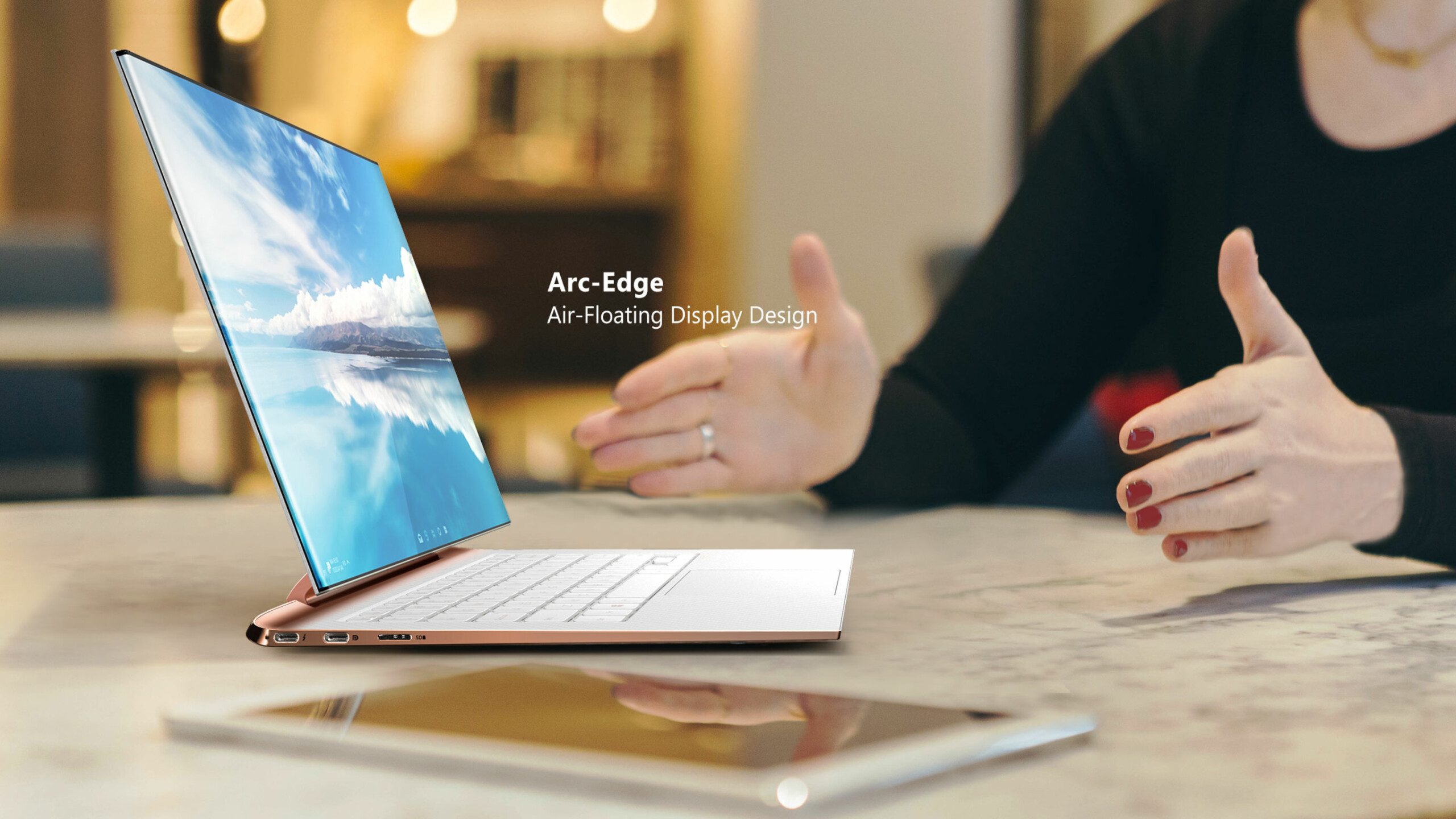 ZeroEdge : un concept de Compal pour un ultrabook borderless