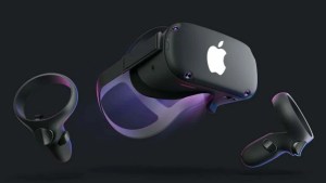 Apple travaillerait sur un casque VR/AR // Source : Montage d'AppleTrack