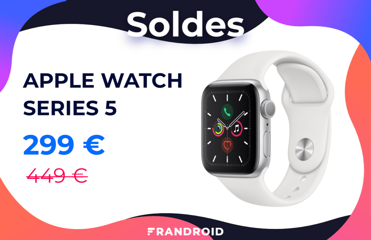 apple watch series 5 soldes 2021