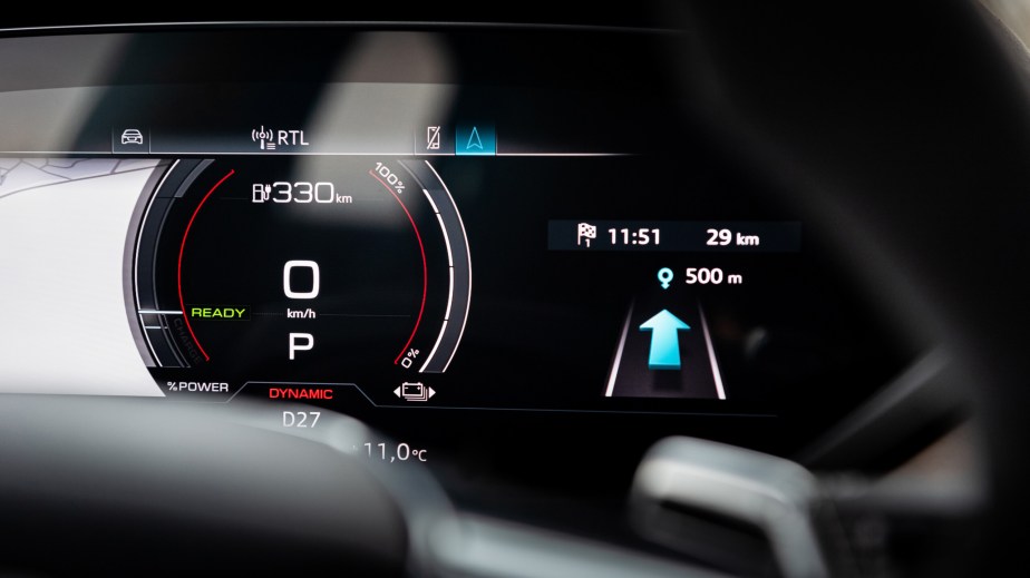 L'intérieur de l'Audi e-tron GT quattro // Source : Marius Hanin pour Frandroid