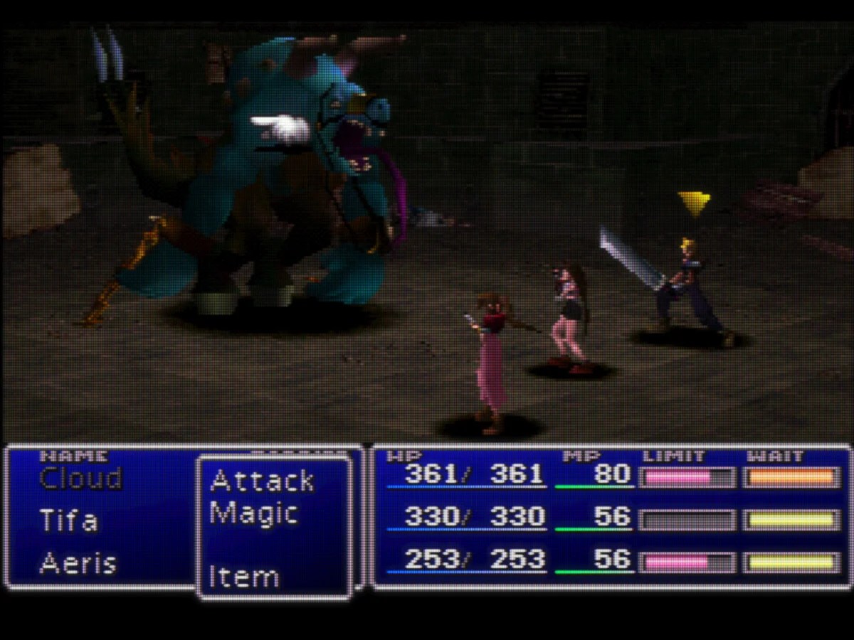 FF7 4K CRT