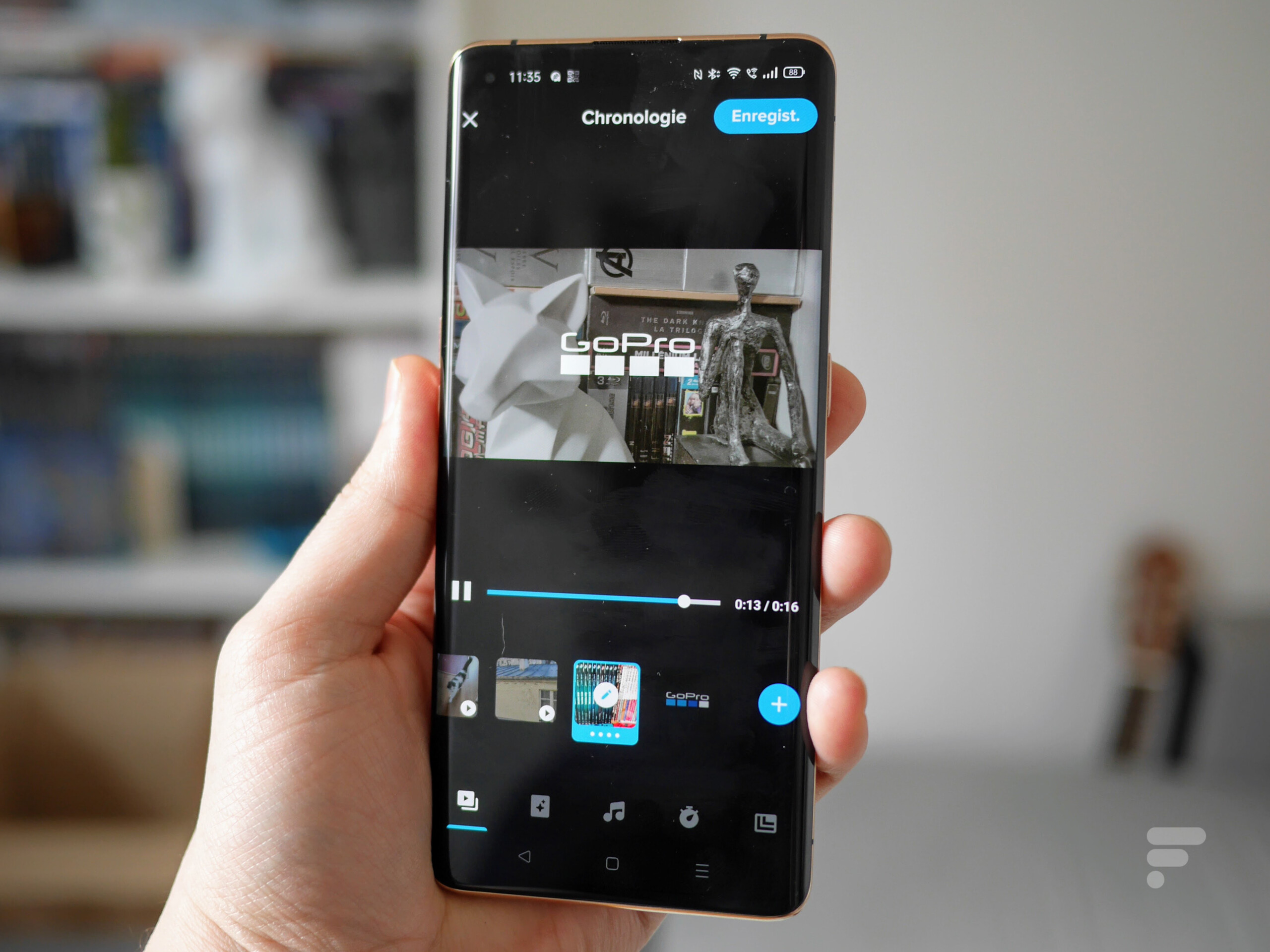 La nouvelle application GoPro Quik