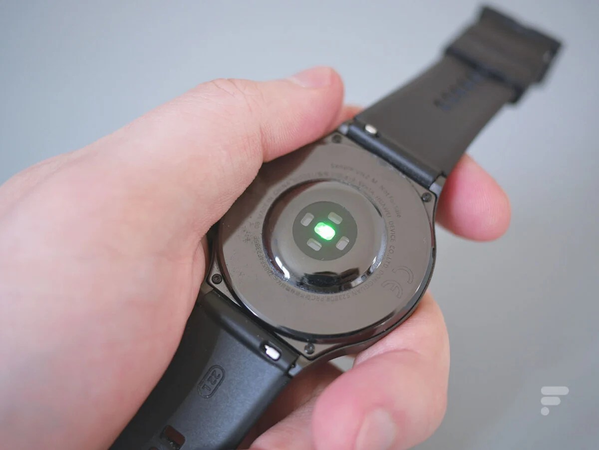 Le capteur de rythme cardiaque de la Huawei Watch GT 2 Pro