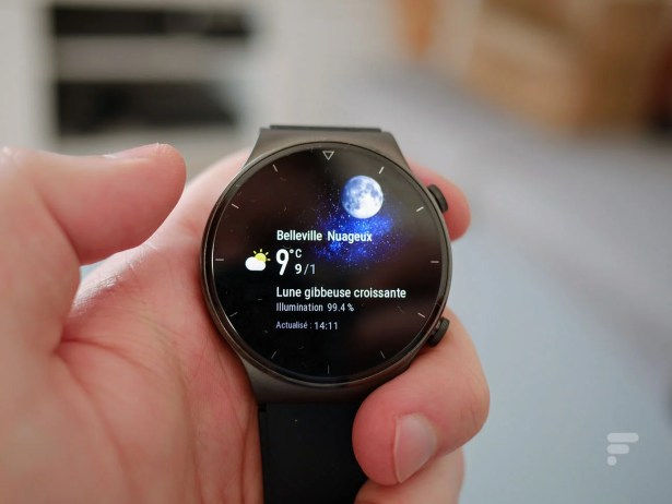 La montre Huawei Watch GT 2 Pro // Source : Frandroid