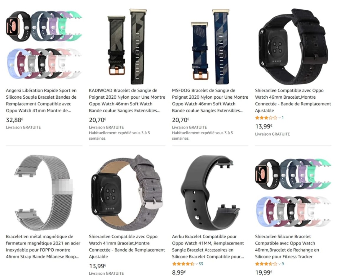Oppo Watch &#8211; Bracelets Amazon