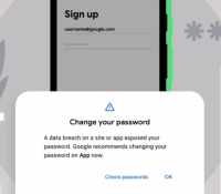 PAssword checkup Android
