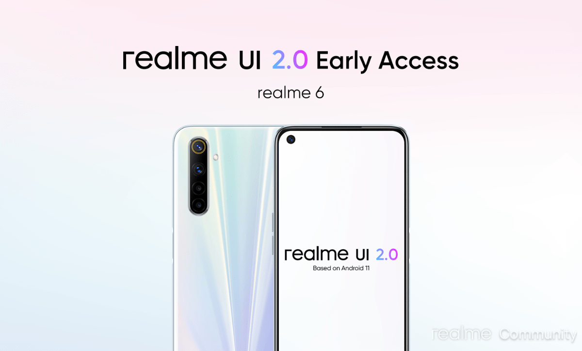 Realme UI early access Android 11