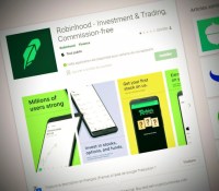 L'application Robinhood sur le Google Play Store // Source : Frandroid