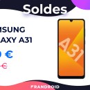 Le Samsung Galaxy A31 passe sous les 200 euros à l’occasion des soldes