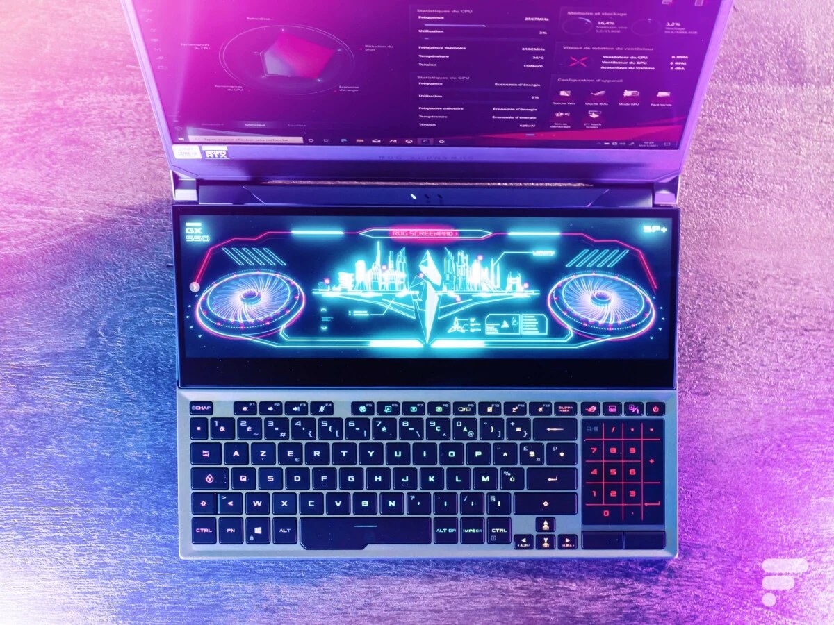 Test du Asus ROG Zephyrus Duo 15 (GX550) – 8