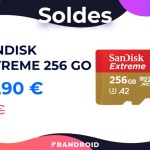 Avec 60 euros en moins, cette carte microSD 256 Go SanDisk est le top du top pour enregistrer en 4K