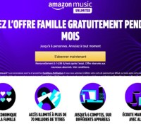 Amazon Music Unlimited Offre Famille