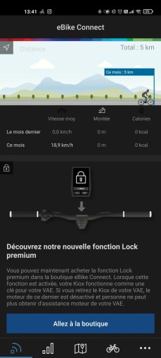 Application Bosch eBike Connect