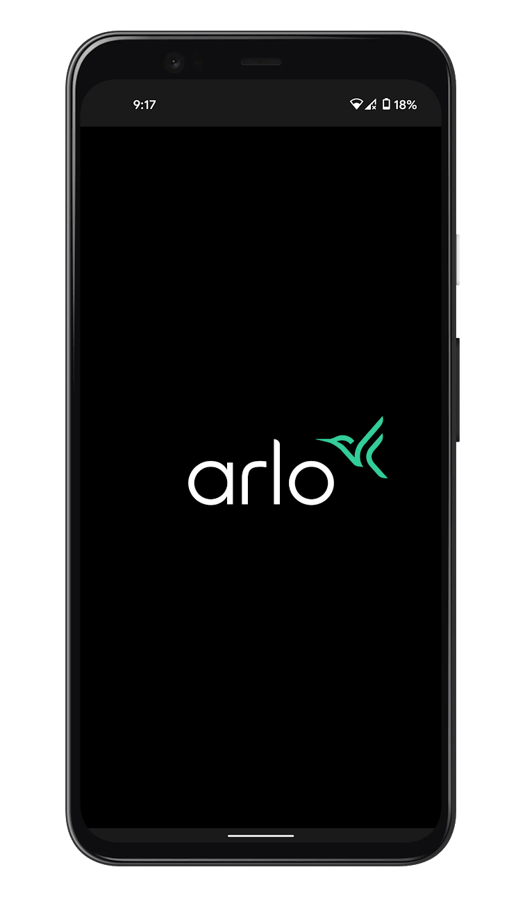 Arlo Essential Wire-Free Video Doorbell - Application Dark Theme