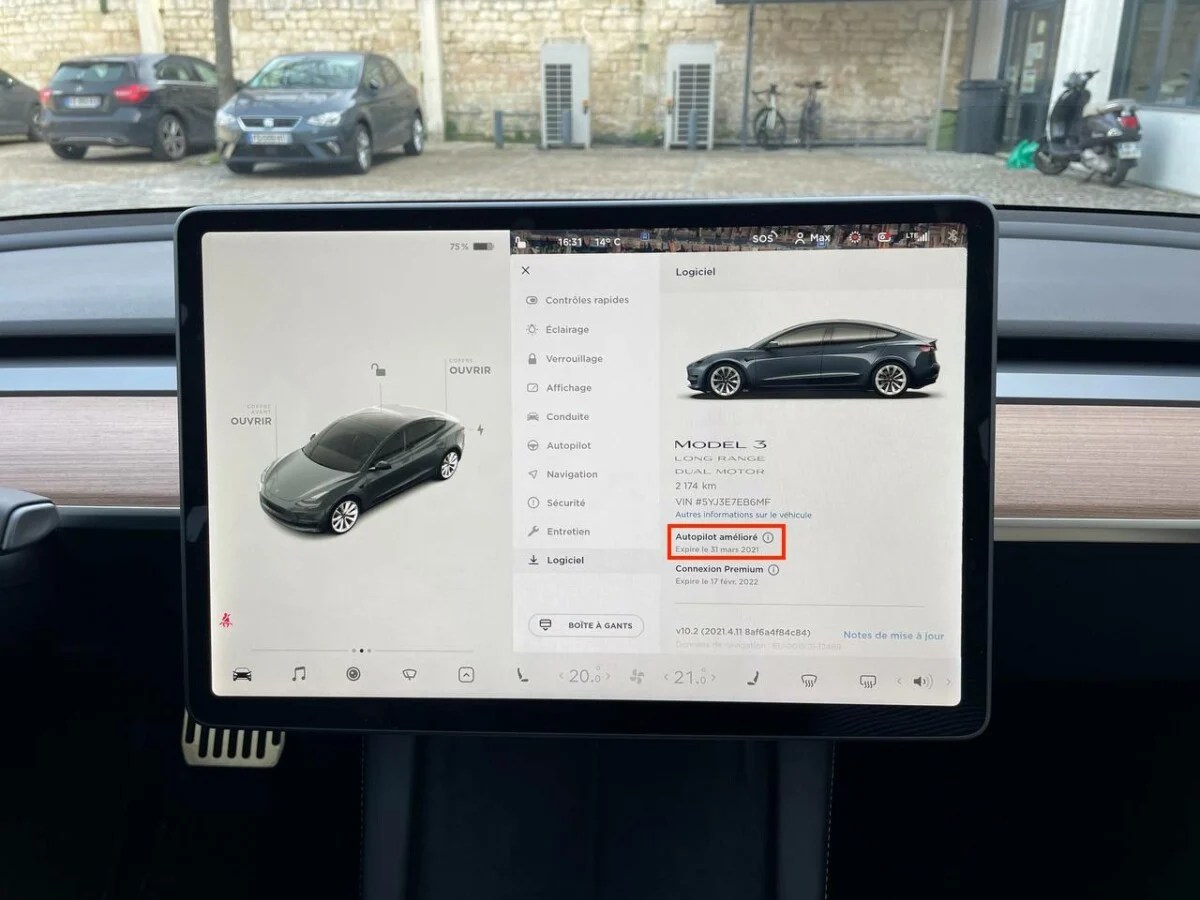 Autopilot Amélioré Essai