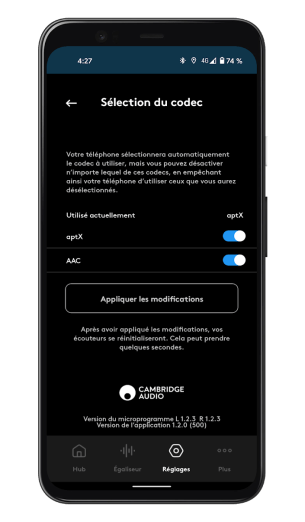 Cambridge Audio Melomania Touch - Application (12)