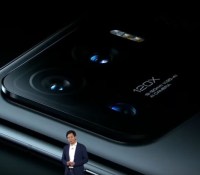Le bloc photo du Xiaomi Mi 11 Ultra a eu le droit a un focus lors de sa présentation en conférence. // Source : Xiaomi